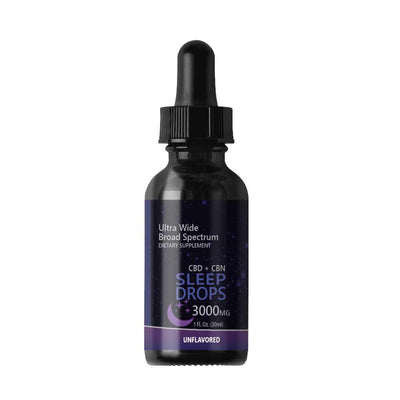 CBD + CBN Sleep Tinctures (Broad Spectrum CBD)